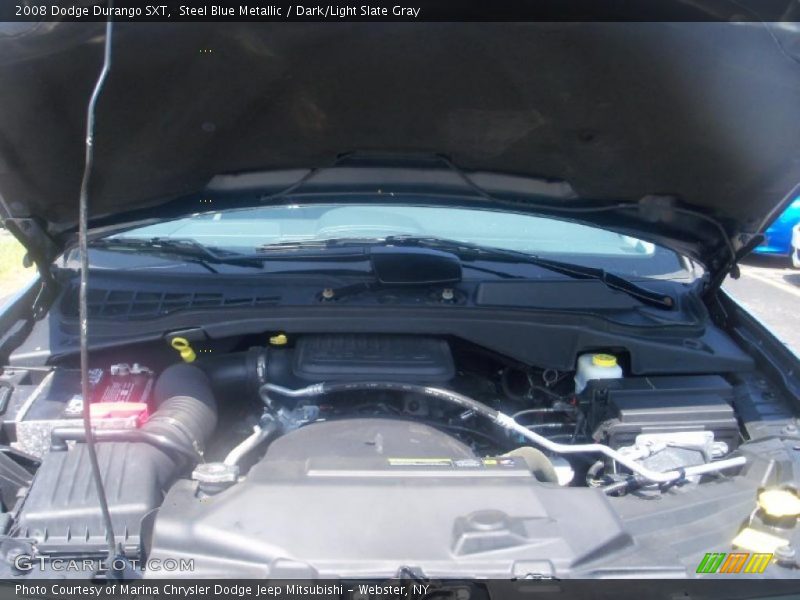 Steel Blue Metallic / Dark/Light Slate Gray 2008 Dodge Durango SXT