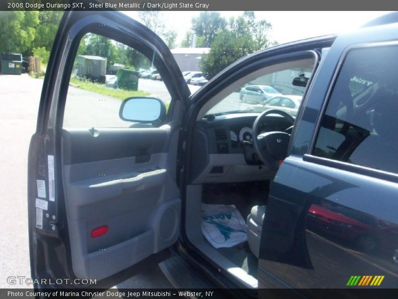 Steel Blue Metallic / Dark/Light Slate Gray 2008 Dodge Durango SXT