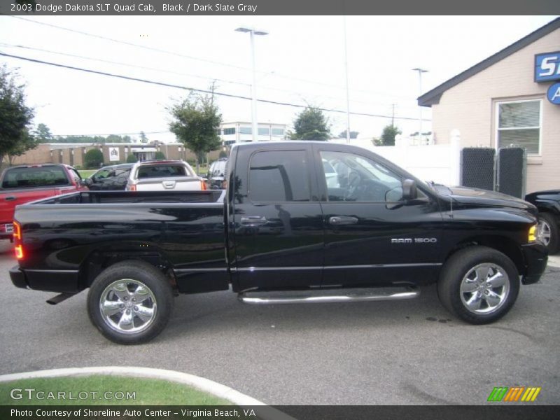 Black / Dark Slate Gray 2003 Dodge Dakota SLT Quad Cab