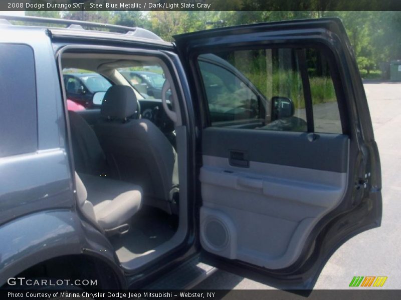 Steel Blue Metallic / Dark/Light Slate Gray 2008 Dodge Durango SXT