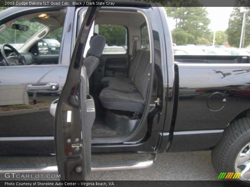 Black / Dark Slate Gray 2003 Dodge Dakota SLT Quad Cab