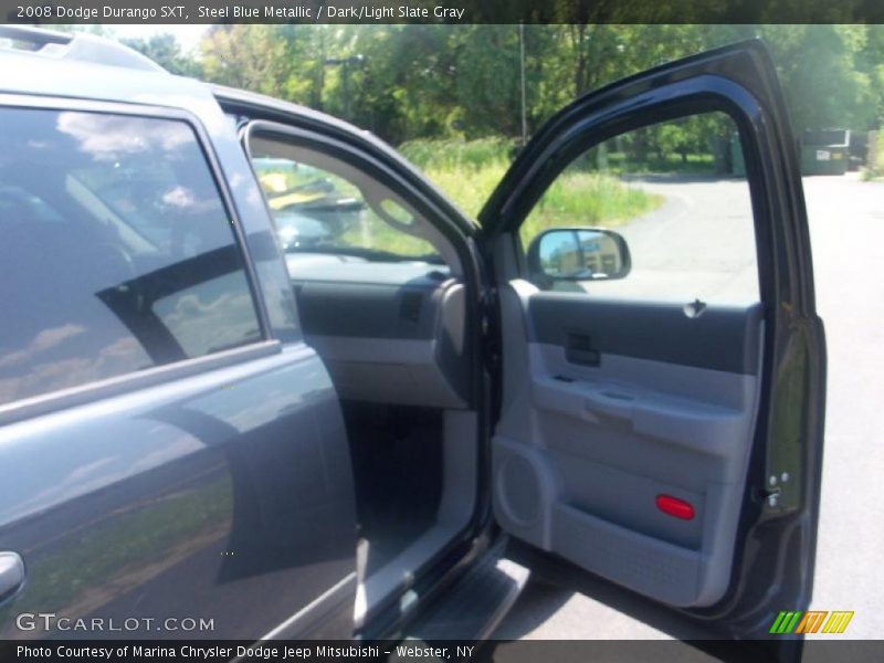Steel Blue Metallic / Dark/Light Slate Gray 2008 Dodge Durango SXT