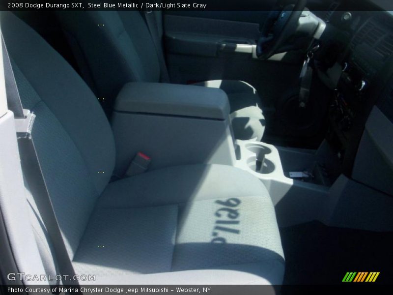 Steel Blue Metallic / Dark/Light Slate Gray 2008 Dodge Durango SXT