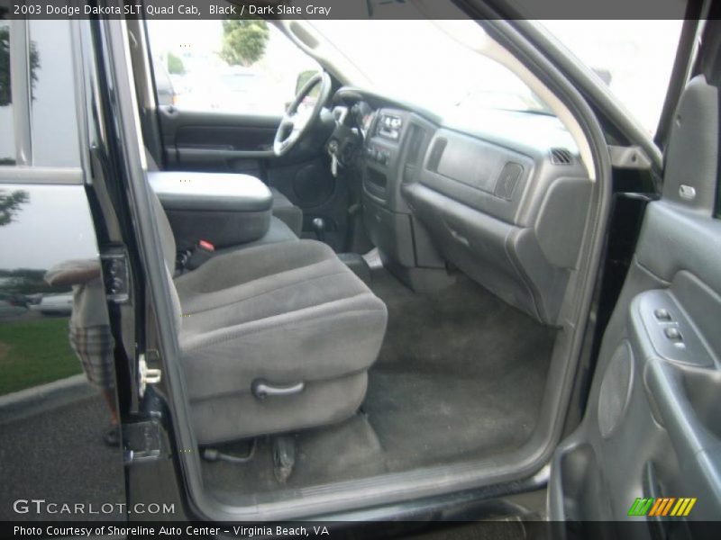 Black / Dark Slate Gray 2003 Dodge Dakota SLT Quad Cab