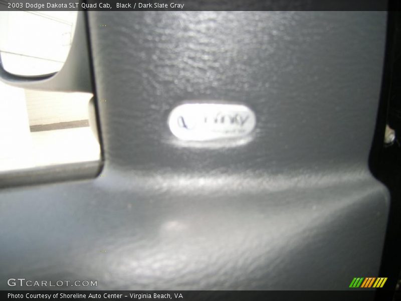Black / Dark Slate Gray 2003 Dodge Dakota SLT Quad Cab