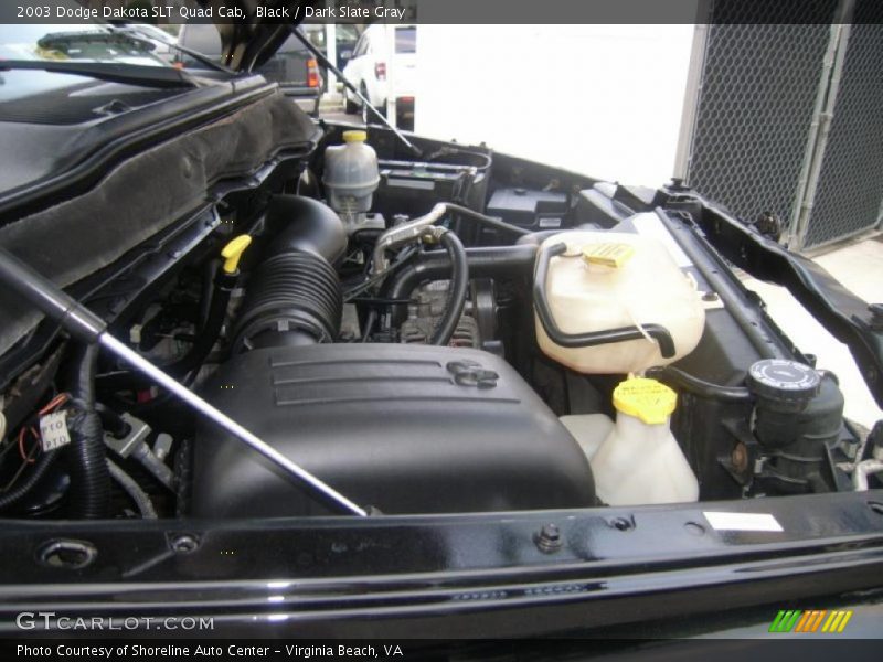 Black / Dark Slate Gray 2003 Dodge Dakota SLT Quad Cab