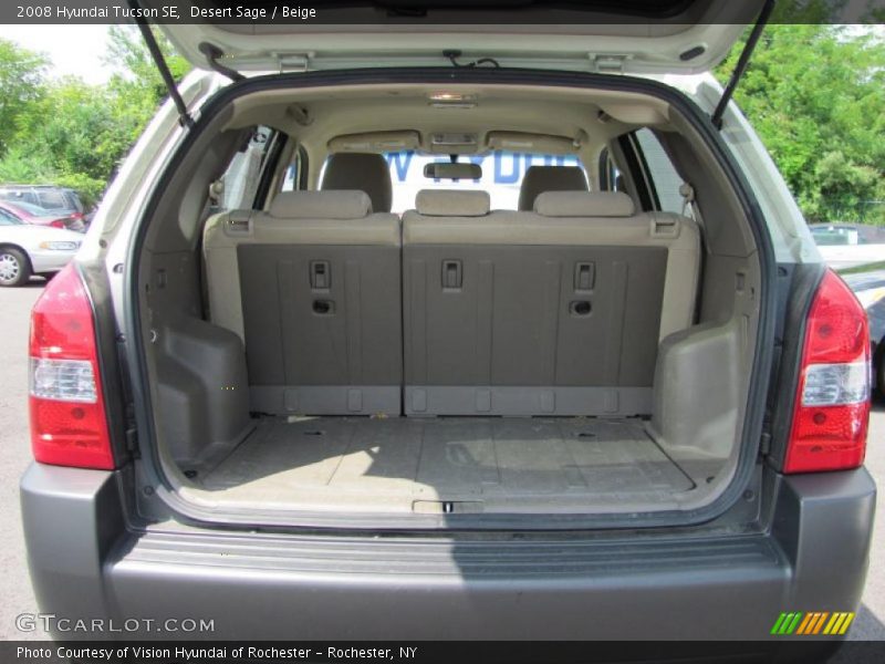 Desert Sage / Beige 2008 Hyundai Tucson SE
