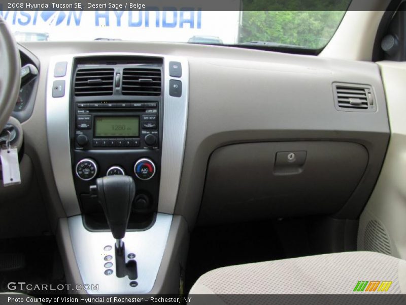 Desert Sage / Beige 2008 Hyundai Tucson SE