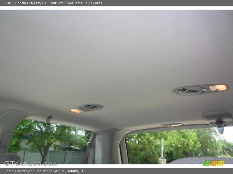 Starlight Silver Metallic / Quartz 2003 Honda Odyssey EX