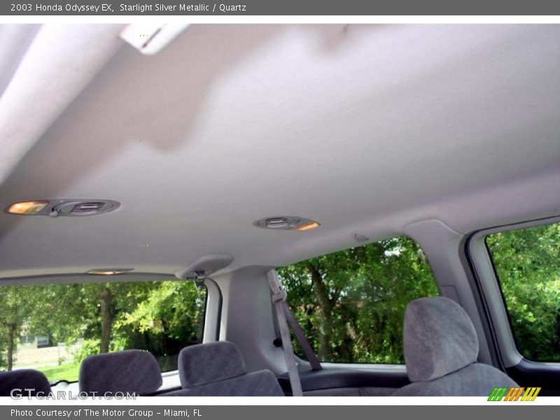 Starlight Silver Metallic / Quartz 2003 Honda Odyssey EX