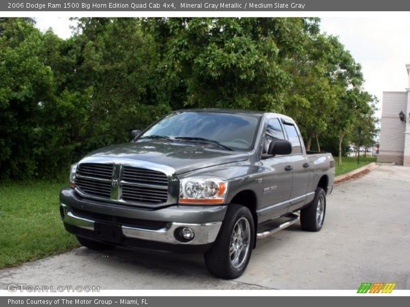 Mineral Gray Metallic / Medium Slate Gray 2006 Dodge Ram 1500 Big Horn Edition Quad Cab 4x4