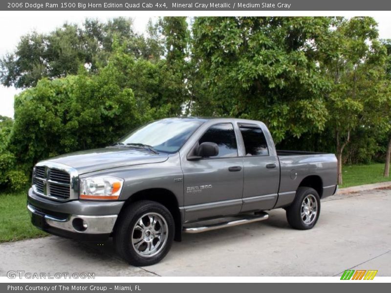 Mineral Gray Metallic / Medium Slate Gray 2006 Dodge Ram 1500 Big Horn Edition Quad Cab 4x4
