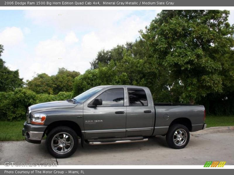 Mineral Gray Metallic / Medium Slate Gray 2006 Dodge Ram 1500 Big Horn Edition Quad Cab 4x4