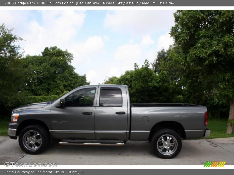 Mineral Gray Metallic / Medium Slate Gray 2006 Dodge Ram 1500 Big Horn Edition Quad Cab 4x4