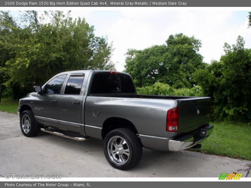 Mineral Gray Metallic / Medium Slate Gray 2006 Dodge Ram 1500 Big Horn Edition Quad Cab 4x4