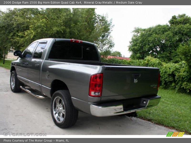 Mineral Gray Metallic / Medium Slate Gray 2006 Dodge Ram 1500 Big Horn Edition Quad Cab 4x4