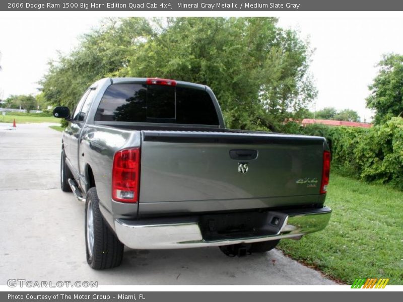 Mineral Gray Metallic / Medium Slate Gray 2006 Dodge Ram 1500 Big Horn Edition Quad Cab 4x4