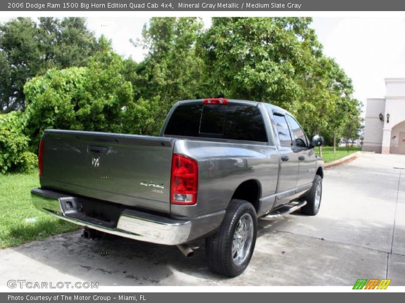 Mineral Gray Metallic / Medium Slate Gray 2006 Dodge Ram 1500 Big Horn Edition Quad Cab 4x4