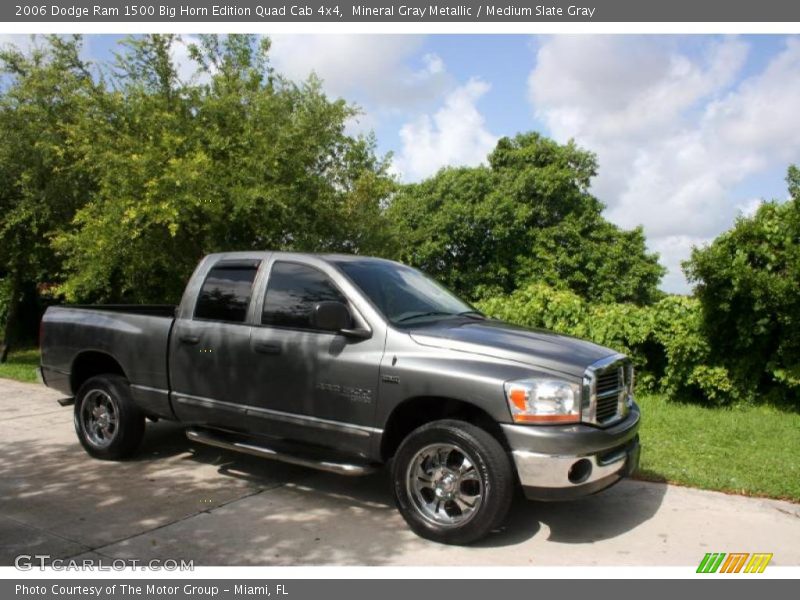 Mineral Gray Metallic / Medium Slate Gray 2006 Dodge Ram 1500 Big Horn Edition Quad Cab 4x4