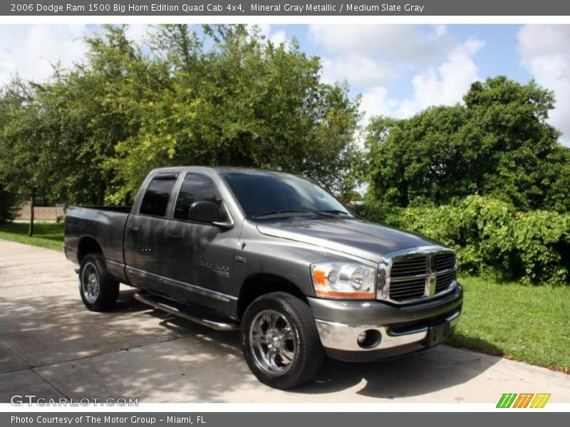 Mineral Gray Metallic / Medium Slate Gray 2006 Dodge Ram 1500 Big Horn Edition Quad Cab 4x4