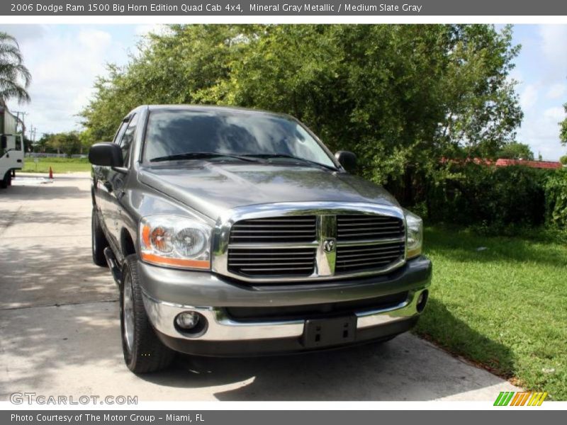 Mineral Gray Metallic / Medium Slate Gray 2006 Dodge Ram 1500 Big Horn Edition Quad Cab 4x4
