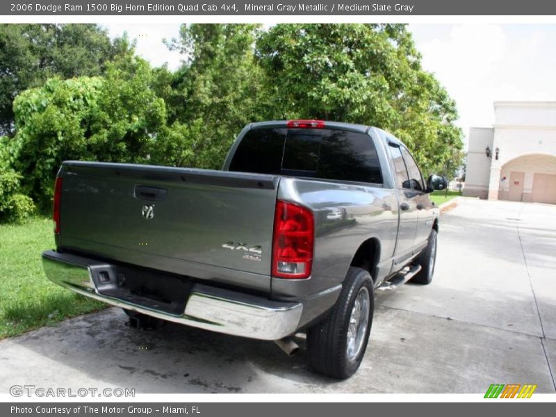 Mineral Gray Metallic / Medium Slate Gray 2006 Dodge Ram 1500 Big Horn Edition Quad Cab 4x4