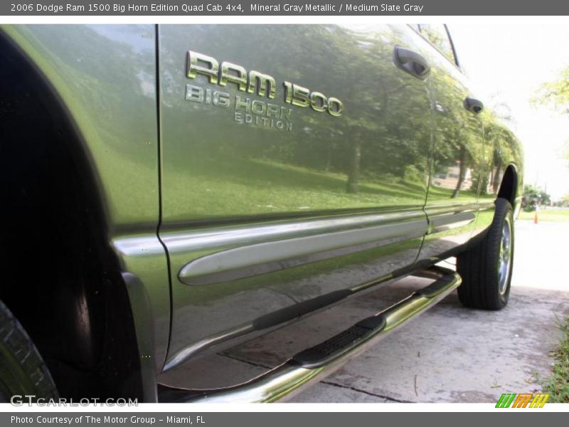 Mineral Gray Metallic / Medium Slate Gray 2006 Dodge Ram 1500 Big Horn Edition Quad Cab 4x4