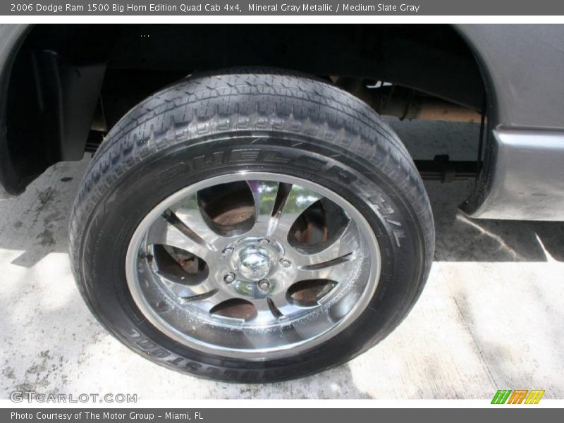 Mineral Gray Metallic / Medium Slate Gray 2006 Dodge Ram 1500 Big Horn Edition Quad Cab 4x4