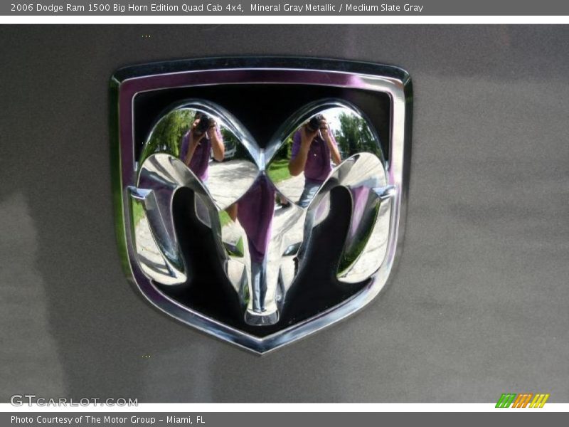 Mineral Gray Metallic / Medium Slate Gray 2006 Dodge Ram 1500 Big Horn Edition Quad Cab 4x4