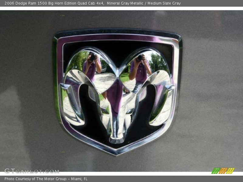 Mineral Gray Metallic / Medium Slate Gray 2006 Dodge Ram 1500 Big Horn Edition Quad Cab 4x4