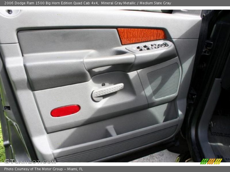 Mineral Gray Metallic / Medium Slate Gray 2006 Dodge Ram 1500 Big Horn Edition Quad Cab 4x4