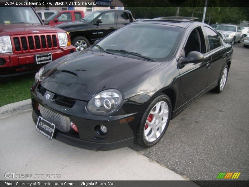 Black / Dark Slate Gray 2004 Dodge Neon SRT-4