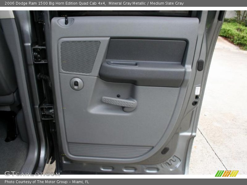 Mineral Gray Metallic / Medium Slate Gray 2006 Dodge Ram 1500 Big Horn Edition Quad Cab 4x4