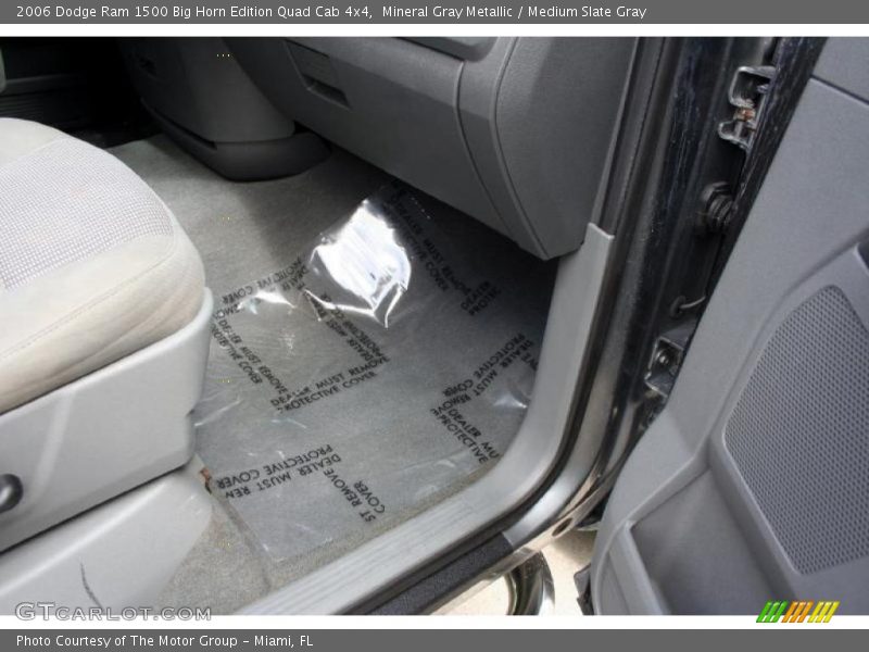 Mineral Gray Metallic / Medium Slate Gray 2006 Dodge Ram 1500 Big Horn Edition Quad Cab 4x4