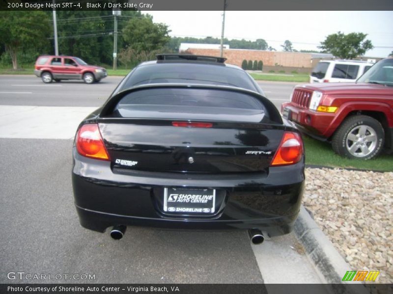 Black / Dark Slate Gray 2004 Dodge Neon SRT-4