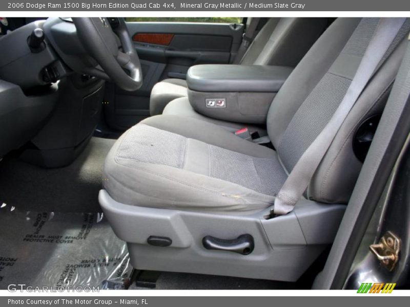 Mineral Gray Metallic / Medium Slate Gray 2006 Dodge Ram 1500 Big Horn Edition Quad Cab 4x4