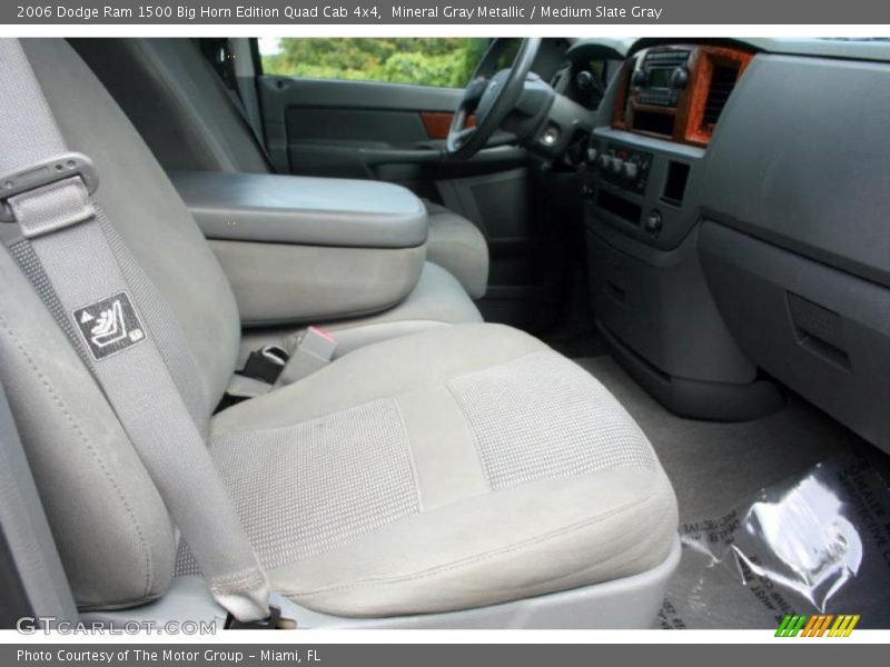 Mineral Gray Metallic / Medium Slate Gray 2006 Dodge Ram 1500 Big Horn Edition Quad Cab 4x4