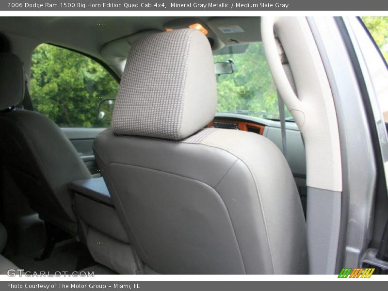 Mineral Gray Metallic / Medium Slate Gray 2006 Dodge Ram 1500 Big Horn Edition Quad Cab 4x4