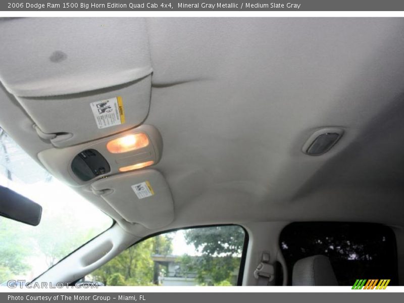 Mineral Gray Metallic / Medium Slate Gray 2006 Dodge Ram 1500 Big Horn Edition Quad Cab 4x4