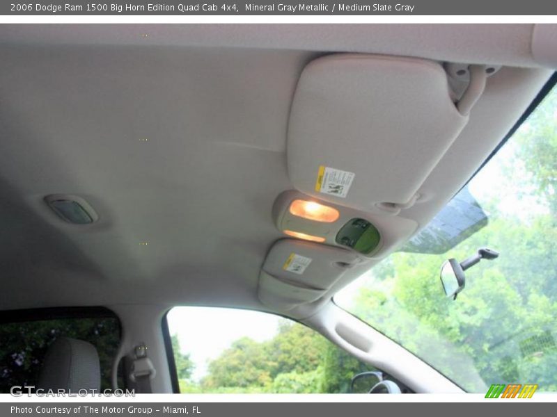 Mineral Gray Metallic / Medium Slate Gray 2006 Dodge Ram 1500 Big Horn Edition Quad Cab 4x4