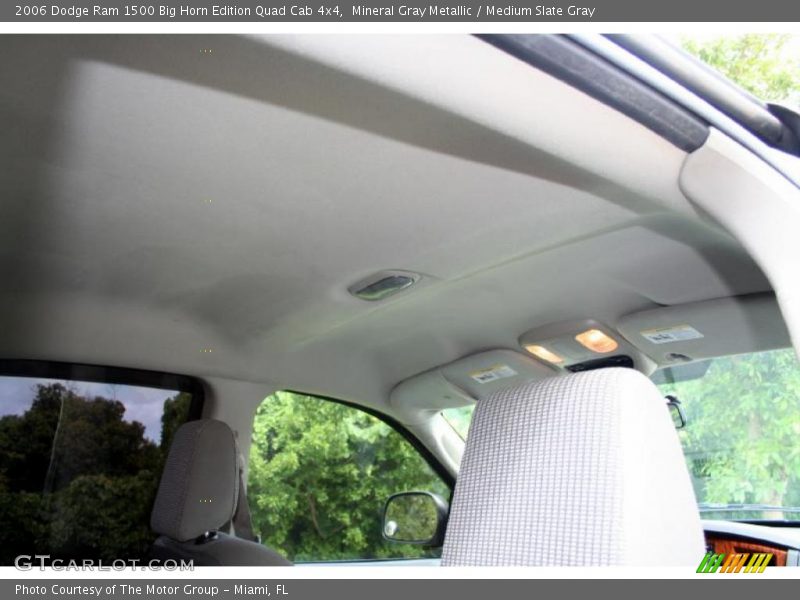 Mineral Gray Metallic / Medium Slate Gray 2006 Dodge Ram 1500 Big Horn Edition Quad Cab 4x4