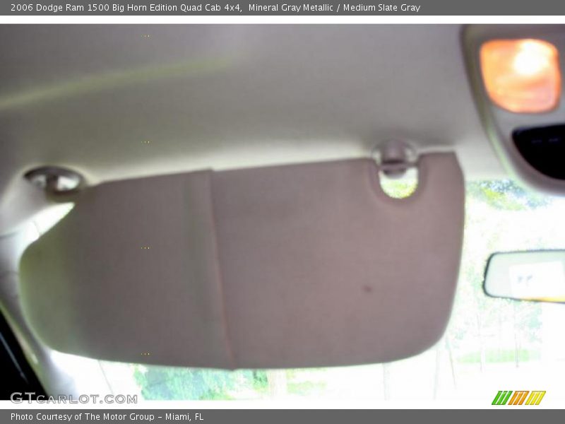 Mineral Gray Metallic / Medium Slate Gray 2006 Dodge Ram 1500 Big Horn Edition Quad Cab 4x4