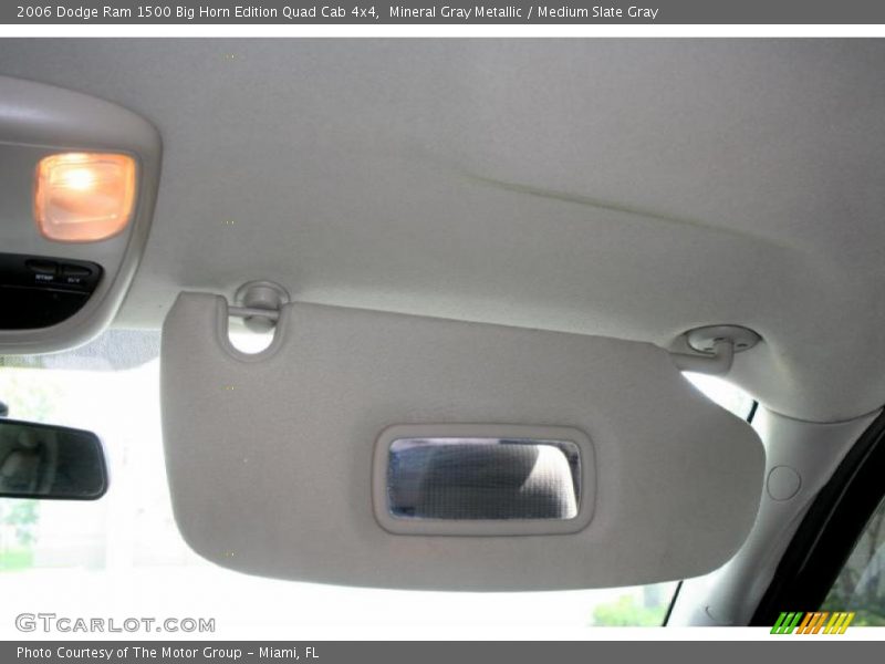 Mineral Gray Metallic / Medium Slate Gray 2006 Dodge Ram 1500 Big Horn Edition Quad Cab 4x4