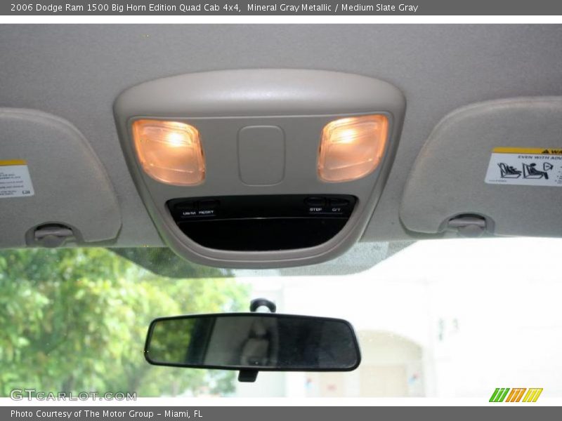 Mineral Gray Metallic / Medium Slate Gray 2006 Dodge Ram 1500 Big Horn Edition Quad Cab 4x4