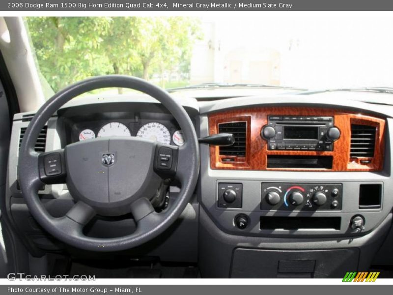Mineral Gray Metallic / Medium Slate Gray 2006 Dodge Ram 1500 Big Horn Edition Quad Cab 4x4