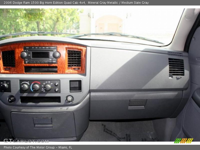Mineral Gray Metallic / Medium Slate Gray 2006 Dodge Ram 1500 Big Horn Edition Quad Cab 4x4