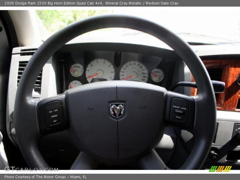 Mineral Gray Metallic / Medium Slate Gray 2006 Dodge Ram 1500 Big Horn Edition Quad Cab 4x4
