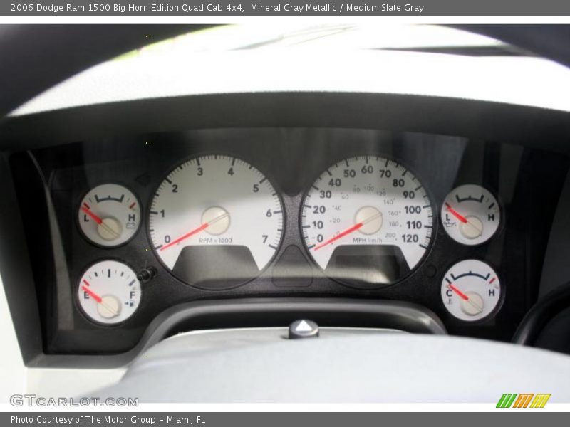 Mineral Gray Metallic / Medium Slate Gray 2006 Dodge Ram 1500 Big Horn Edition Quad Cab 4x4