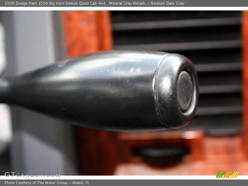 Mineral Gray Metallic / Medium Slate Gray 2006 Dodge Ram 1500 Big Horn Edition Quad Cab 4x4