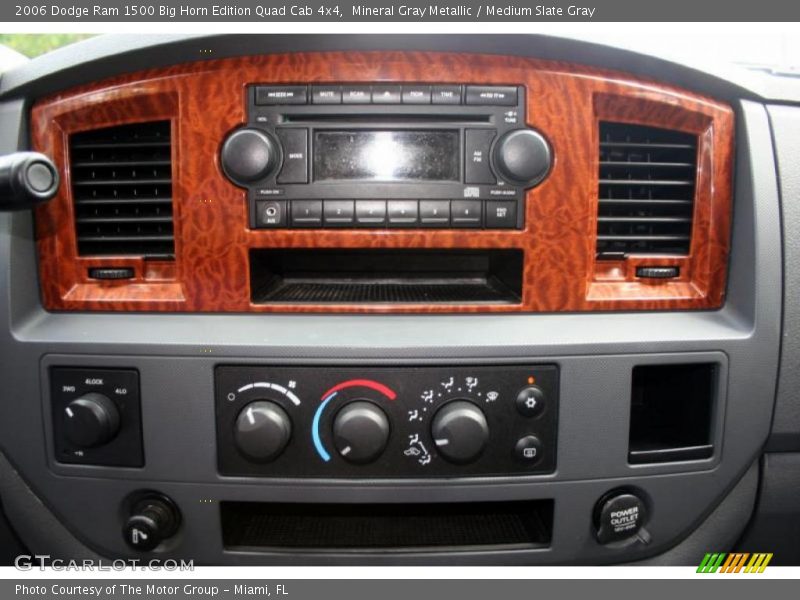 Mineral Gray Metallic / Medium Slate Gray 2006 Dodge Ram 1500 Big Horn Edition Quad Cab 4x4